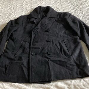 Claiborne Men's Dark Peacoat